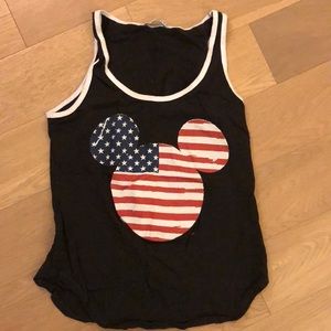 USA Flag Mickey Mouse Tank